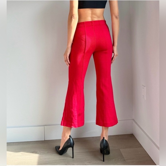 The Margot Kick-Flare Crop Pants by Maeve | Sz XS | Like New - Picture 3 of 6